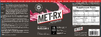 MET-Rx Pre-Workout Nuclear X Watermelon - supplement