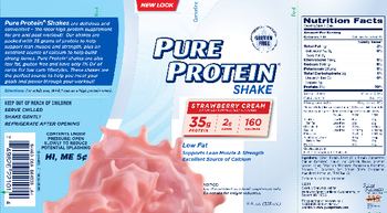 MET-Rx Pure Protein Shake Strawberry Cream - 