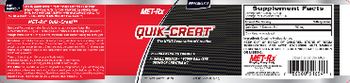MET-Rx Quik-Creat - supplement
