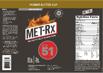 MET-Rx RTD 51 Peanut Butter Cup - 