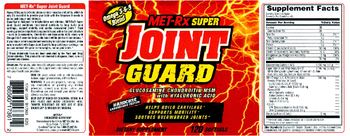 MET-Rx Super Joint Guard - supplement