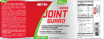 MET-Rx Super Joint Guard - supplement
