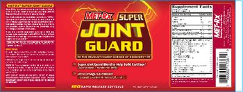 MET-Rx Super Joint Guard - supplement