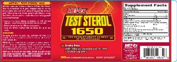 MET-Rx Test Sterol 1650 - supplement