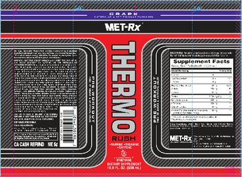 MET-Rx Thermo Rush - supplement