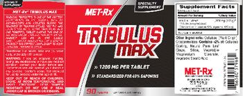 MET-Rx Tribulus Max - supplement