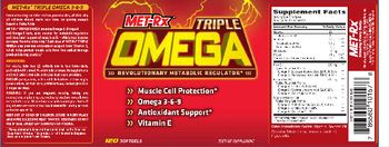 MET-Rx Triple Omega - supplement