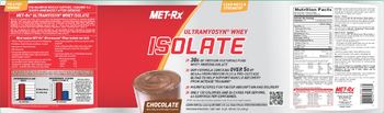 MET-Rx Ultramyosyn Whey Isolate Chocolate - supplement