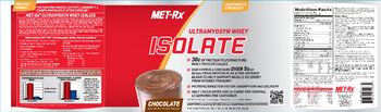 MET-Rx Ultramyosyn Whey Isolate Chocolate - 