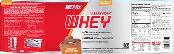 MET-Rx Ultramyosyn Whey Peanut Butter Cup - 