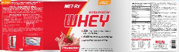 MET-Rx Ultramyosyn Whey Strawberry - 