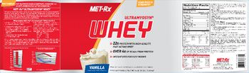MET-Rx Ultramyosyn Whey Vanilla - 