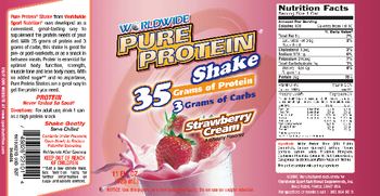 MET-Rx Worldwide Pure Protein Strawberry Cream - 