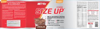 MET-Rx Xtreme Size Up Chocolate - supplement