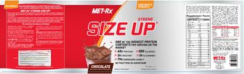 MET-Rx Xtreme Size Up Chocolate - supplement