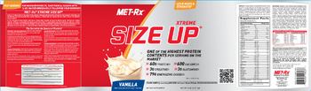 MET-Rx Xtreme Size Up Vanilla - supplement