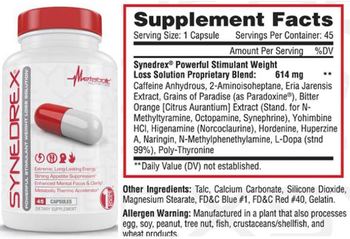 Metabolic Nutrition Synedrex - supplement