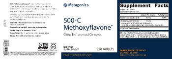 Metagenics 500-C Methoxyflavone - supplement
