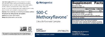 Metagenics 500-C Methoxyflavone - supplement