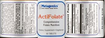 Metagenics ActiFolate - supplement