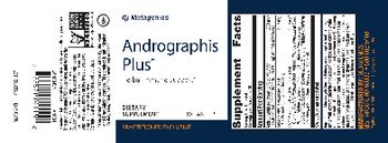 Metagenics Andrographis Plus - herbal supplement