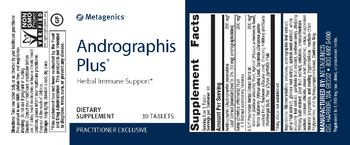 Metagenics Andrographis Plus - supplement