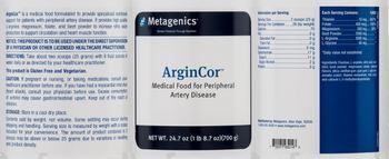 Metagenics ArginCor - 