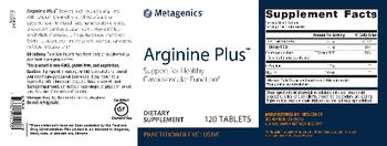Metagenics Arginine Plus - supplement