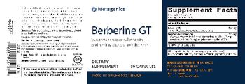 Metagenics Berberine GT - supplement