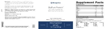 Metagenics BioPure Protein - supplement