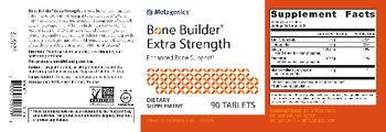 Metagenics Bone Builder Extra Strength - supplement