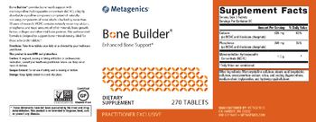 Metagenics Bone Builder - supplement