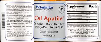 Metagenics Cal Apatite - supplement