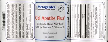 Metagenics Cal Apatite Plus - supplement