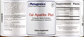 Metagenics Cal Apatite Plus - supplement