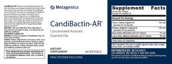 Metagenics CandiBactin-AR - supplement