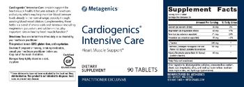 Metagenics Cardiogenics Intensive Care - 