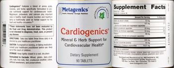 Metagenics Cardiogenics - supplement