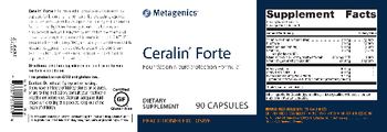 Metagenics Ceralin Forte - supplement