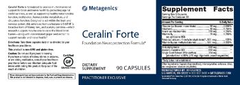 Metagenics Ceralin Forte - supplement