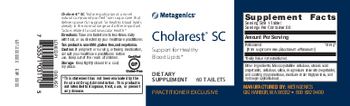 Metagenics Cholarest SC - supplement