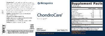 Metagenics ChondroCare - supplement