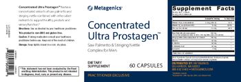 Metagenics Concentrated Ultra Prostagen - supplement