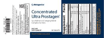 Metagenics Concentrated Ultra Prostagen - supplement