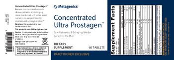 Metagenics Concentrated Ultra Prostagen - supplement