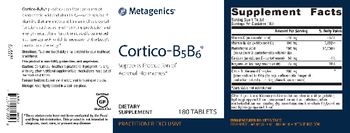 Metagenics Cortico-B5B6 - supplement
