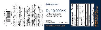 Metagenics D3 10,000 + K - supplement