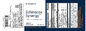 Metagenics Echinacea Synergy - herbal supplement