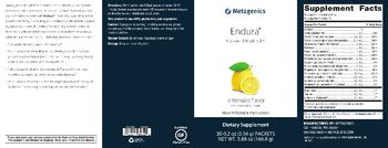 Metagenics Endura Lemonade Flavor - supplement