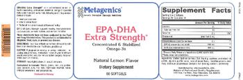 Metagenics EPA-DHA Extra Strength - supplement